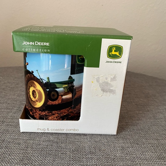 John Deere Mug and Coaster set in original packaging - Picture 11 of 12